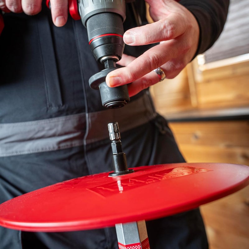 Eskimo 42494 Quick Connect Kit, Drill-Adaptive Augers, Red - Image 3